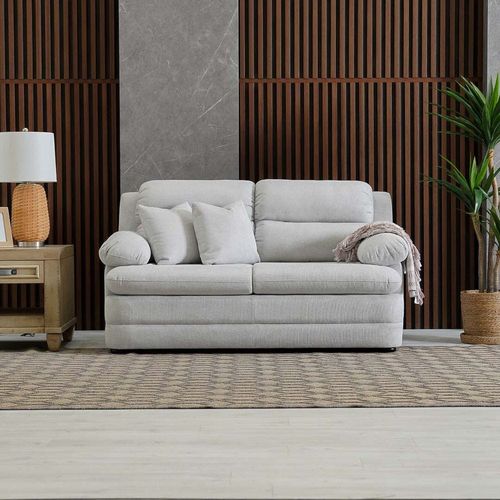 Manchester 2-Seater Sofa – Grey – With 2-Year Warranty