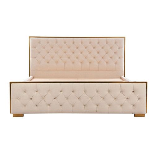 Hanford 150x200 Queen bed - Ivory
