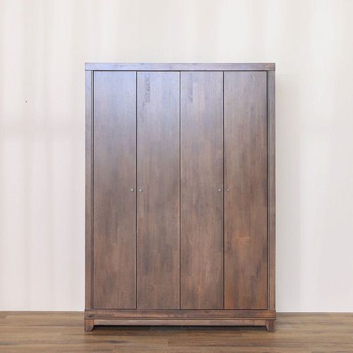 Fr Oliva 4 Door Wardrobe - Walnut