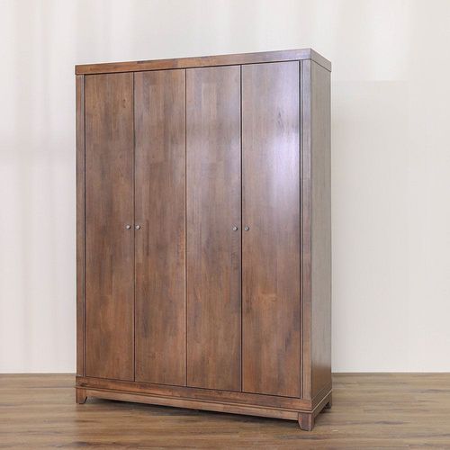 Fr Oliva 4 Door Wardrobe - Walnut