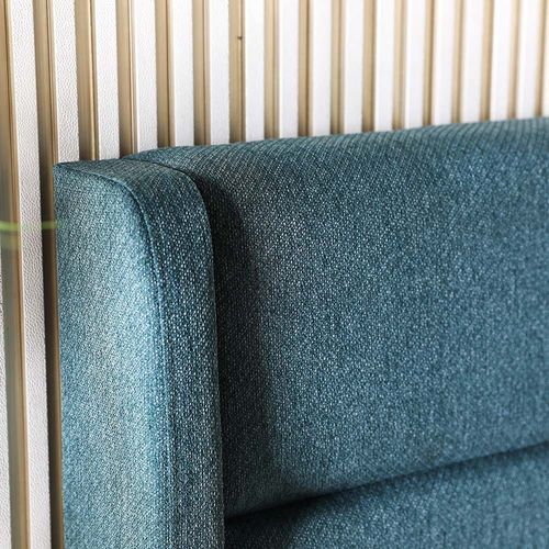 Georgia 180X200 King Bed-Green Linen