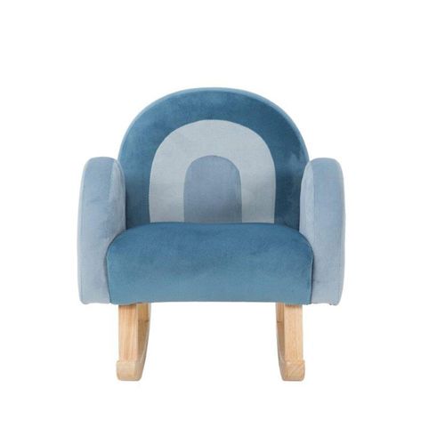 Rainbow Rocking Armchair - Blue