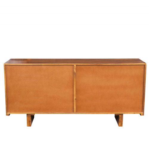 Masaya 4 Door Solidwood Tv Unit - Walnut