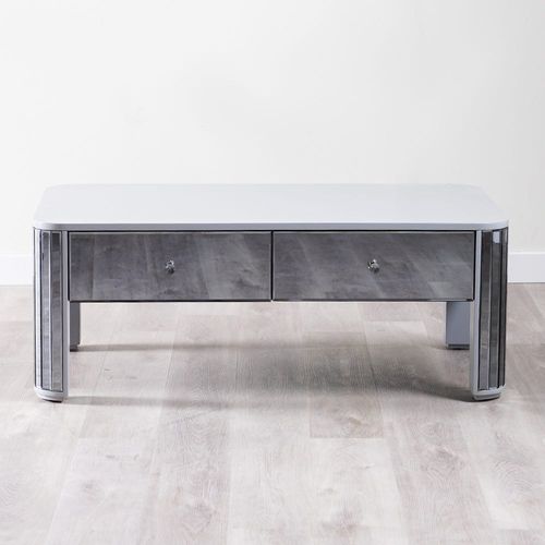 Danaya Coffee Table - Champagne / Grey