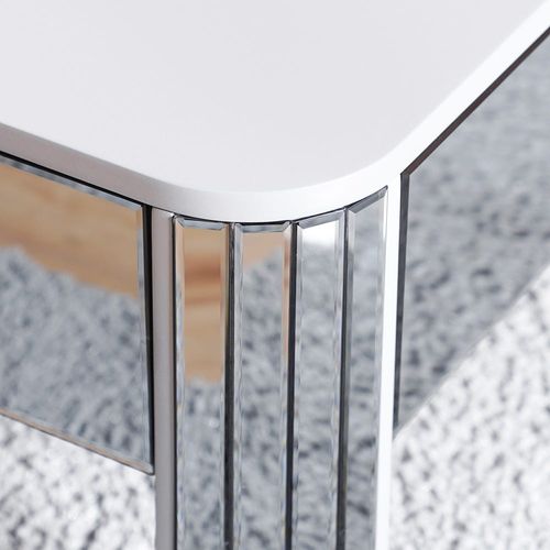 Danaya Coffee Table - Champagne / Grey