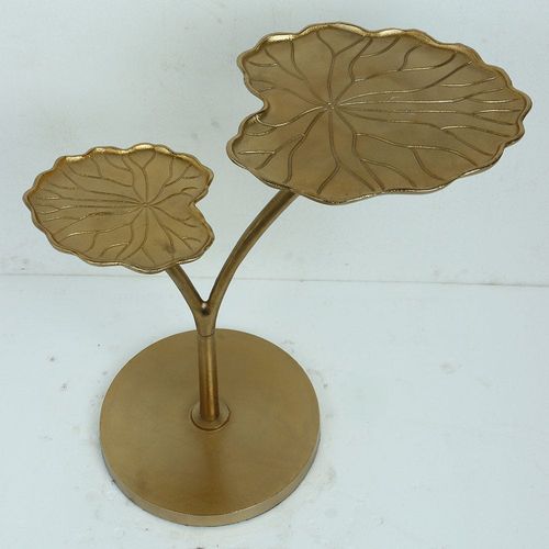 Hall End Table - Golden