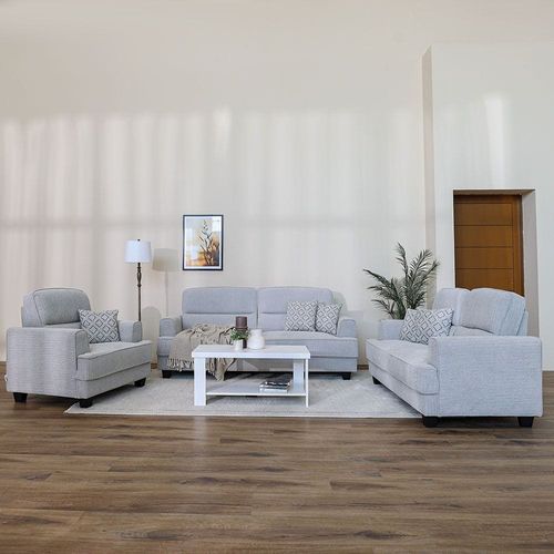 Winterfell  2-Seater Fabric Sofa - Grey - With 2-Year Warranty