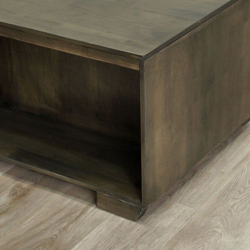 Saga Coffee Table - Light Walnut