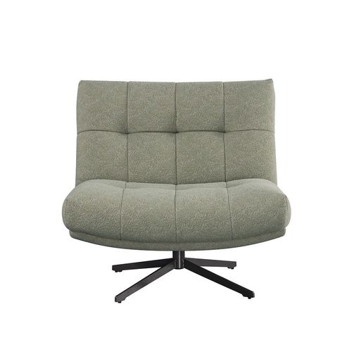 Dyna 1-Seater Fabric Swivel Chair - Green - With 5-Year Warranty