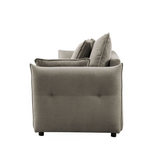 Zaden  3 Seater Fabric Sofabed - Beige