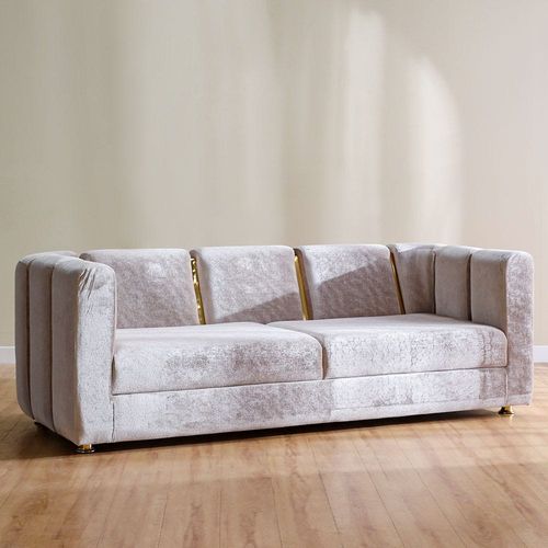 Buket 3-Seater Fabric Sofa