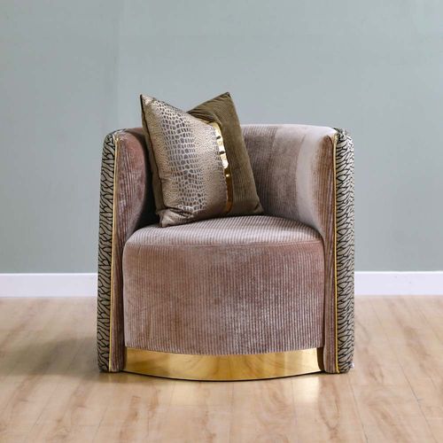 Leon 1-Seater Fabric Sofa