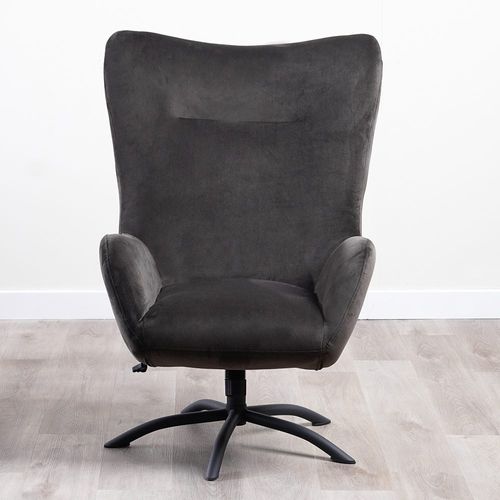 Talgarth 1 Seater Fabric Recliner with Footstool