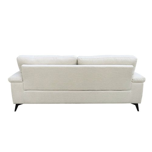 Ambrosia 3-Seater Fabric Sofa - Beige