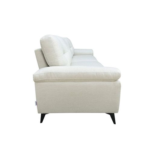 Ambrosia 3-Seater Fabric Sofa - Beige