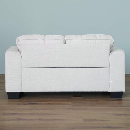 Valdez 2 Seater Fabric Sofa - Cream