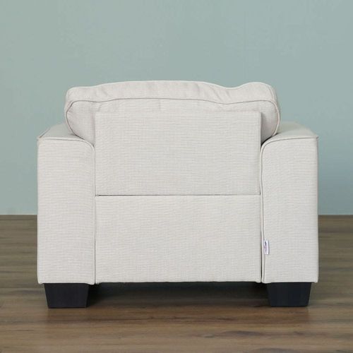 Valdez 1 Seater Fabric Sofa - Cream