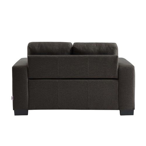 Byron 2 Seater Fabric Sofa - Charcoal