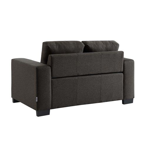 Byron 2 Seater Fabric Sofa - Charcoal