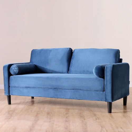 Mugen L 176 x W 78 x H 85 cm 3-Seater Fabric Sofa