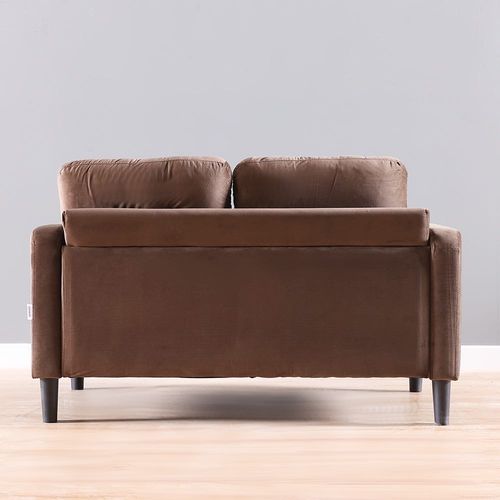 Mugen 2 Seater Fabric Sofa - Brown