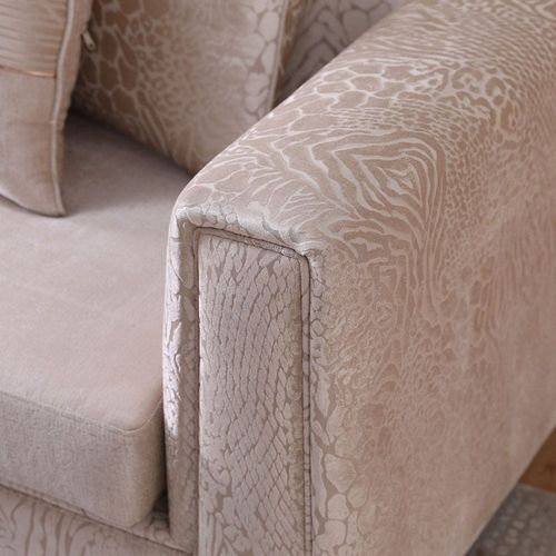 Bonita 3-Seater Fabric Sofa