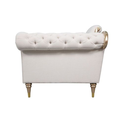 Maldives 3-Seater Fabric Sofa - Beige - With 2-Year Warranty