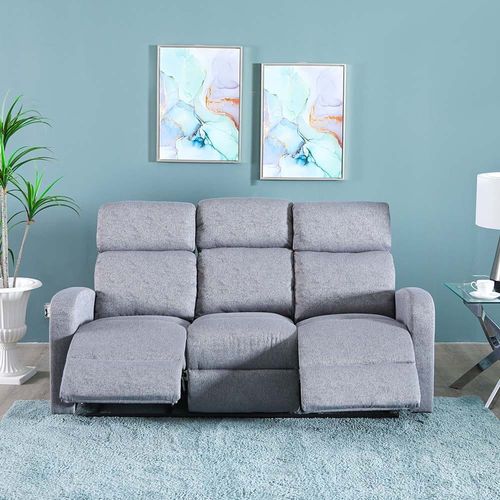 Verona 3-Seater Fabric Recliner