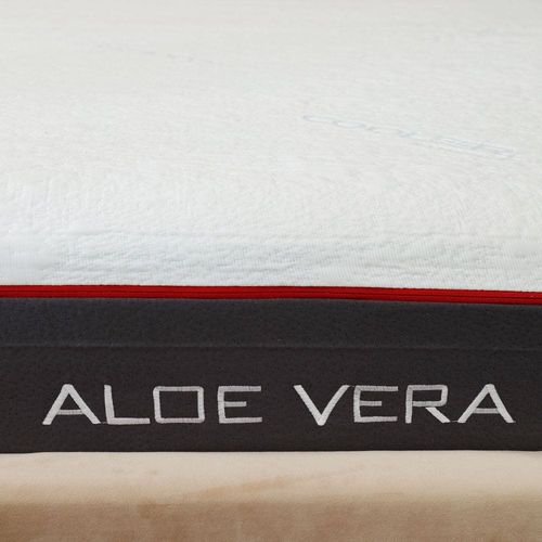 Aloe Vera Foam 7 Zone Pocket Spring Medium Firm Mattress 180x200 cm - With 5-Year Warranty