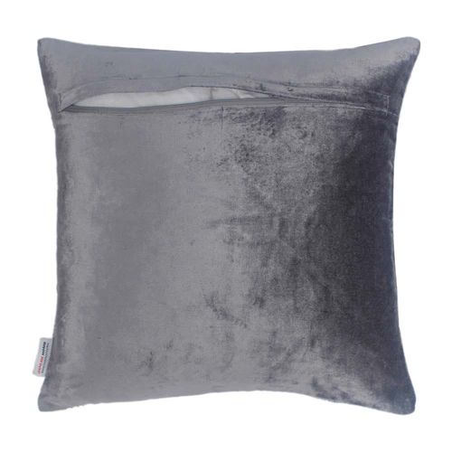 Edria Fancy Yarns Couching Embroidered
  Filled Cushion 45x45Cm
  6149721Gry/slv