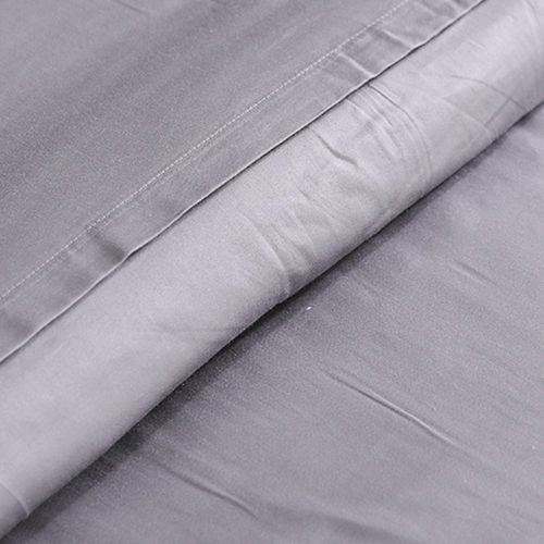 Solace 3-Piece 300 TC Super King Duvet Cover Set-270x220 cm-Grey