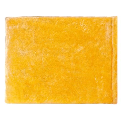Takisha Solid Flannel Throw-127X154Cm-Mustrad