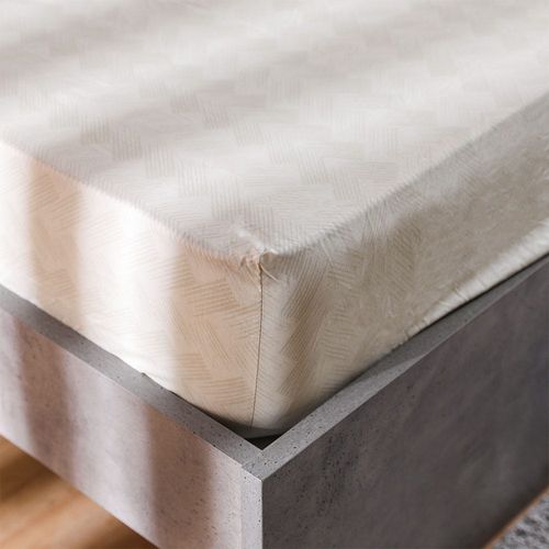 Shoreline Gingham 3-Piece Queen Fitted Sheet Set -Grey