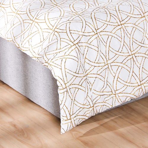 Shoreline Plum Bunches 2-Piece Single Comforter Set -Lilac