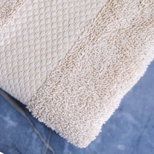 Derby Hand Towel 70X40 Cm - Beige