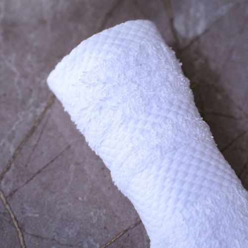 Derby Face Towel 33X33 Cm - White