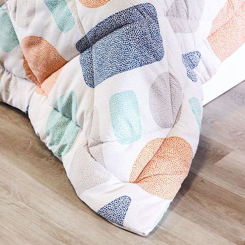 Plush Pebbles 3-Piece Single Comforter Set 150X230 Cm Multi
