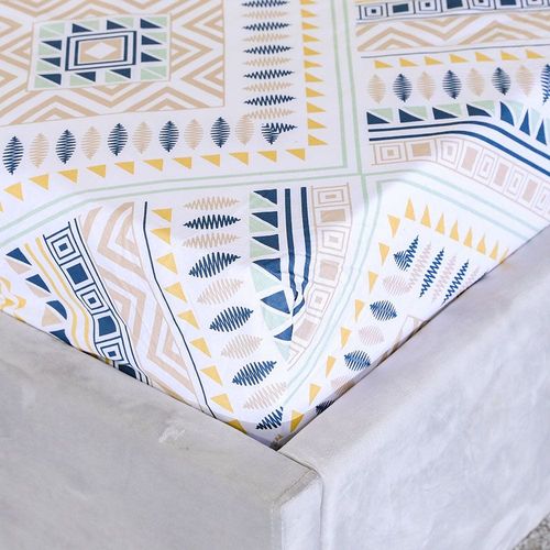 Paradise Kilim King Fitted Sheet 180x200 Cm Multicolor
