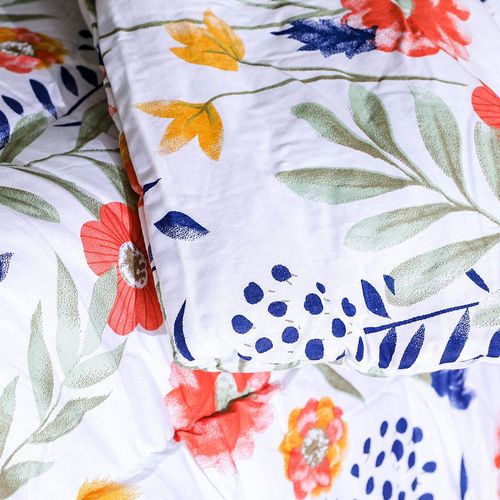 Paradise Flora 2-Piece Twin Comforter Set 150x230 Cm Yellow