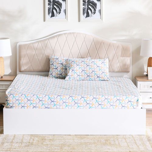 Paradise Axis Queen Fitted Sheet 160x200 Cm Multicolor