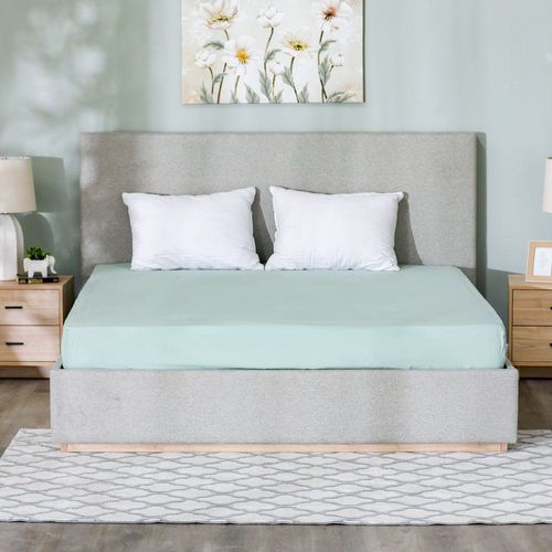 Paradise Stormy King Fitted Sheet 180x200 Cm Green