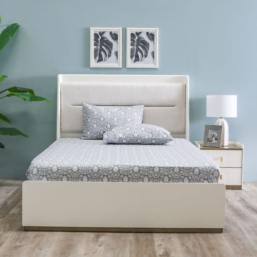 Samarkand 3 -Pcs Fitted Sheet Set 160x200 Cm Grey