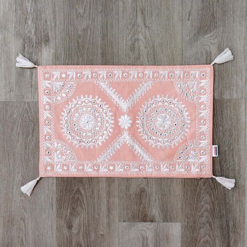 Gleam Filled Cushion 30x50 Cm Peach