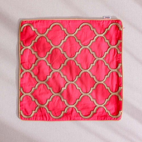 Gleam Filled Cushion 45x45 Cm Dark Pink