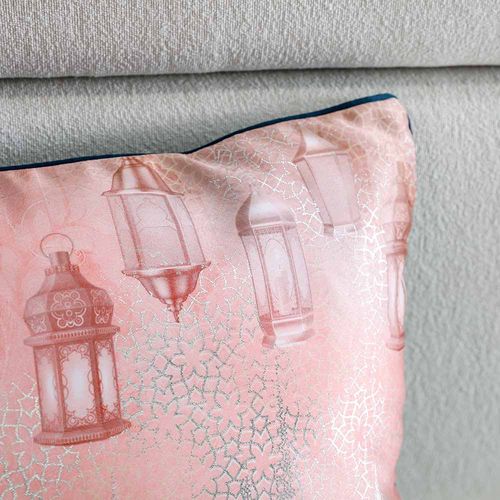 Lattern Filled Cushion 45x45 Cm Multicolor