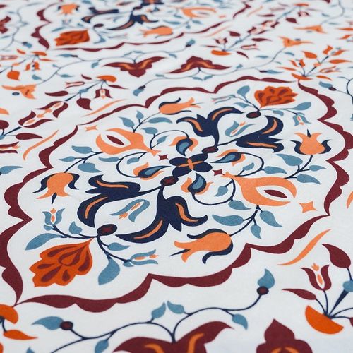 Albany Baroque Queen 3- Pcs Fitted Sheet Set 160x200 Cm Red
