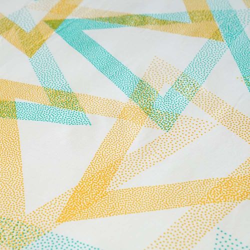 Albany Trigno Single 2- Pcs Fitted Sheet Set 120x200 Cm Multi Color