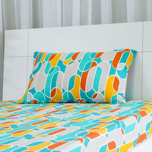 Albany Fab Queen 3- Pcs Fitted Sheet Set 160x200 Cm Teal