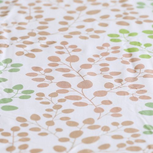 Albany Willow Super King 3- Pcs Fitted Sheet Set 200x200 Cm Green