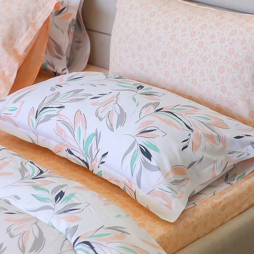 AW23 Bliss Scandi 6- Piece King Comforter Set 240x260 Cm Grey Yellow